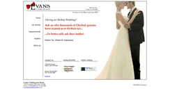 Desktop Screenshot of evanstuxedos.com